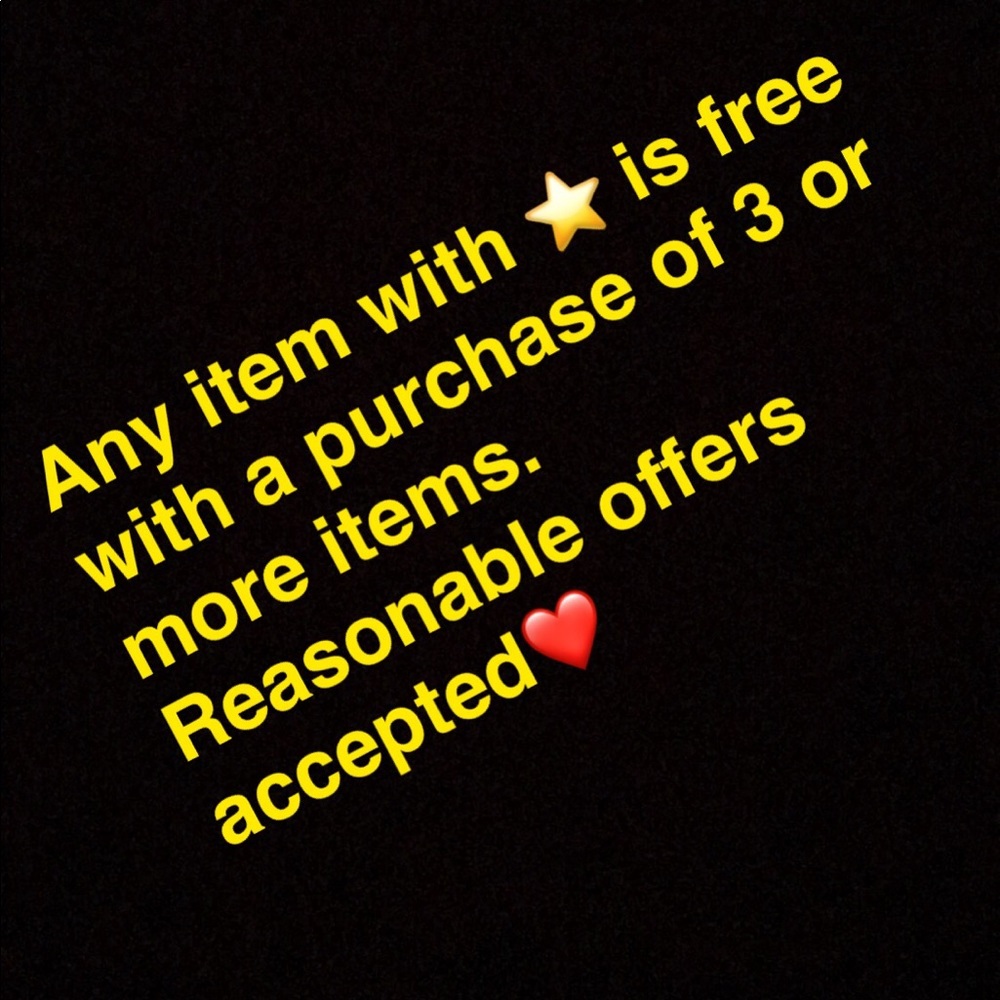 ⭐️⭐️⭐️BEST DEALS EVER!!!! Any item with a ⭐️